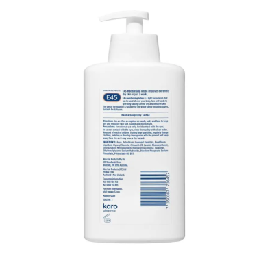 E45 Lotion Hydratante  500 ml