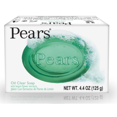 Pears soap with lemon flower 125g