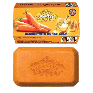 Savon Asantee Carotte & Miel 125g