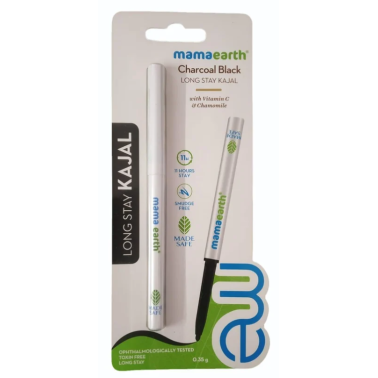 Mamaearth Charcoal Black Long Stay Kajal