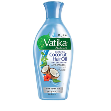 Dabur Vatika Huile Capillaire à la Noix de Coco et aux Feuilles de Curry 250ml