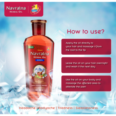 Navaratna Huile Capillaire Ayurvédique 300ml