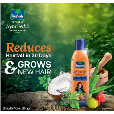 Huile capillaire ayurvédique Parachute Advansed 300 ml