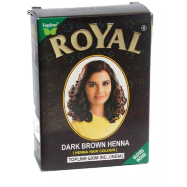 Royal Black Henna couleur noire