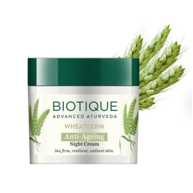 Biotique Wheatgerm Anti-Ageing Night cream 50g