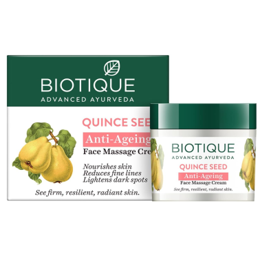 Biotique Anti-Aging Quince Seed Facial Massage Cream 50g