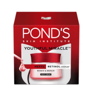 Crème de Nuit Anti-Âge Pond’s Age Miracle 50g