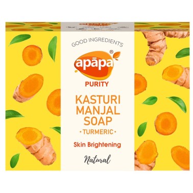 Savon Apapa Kasturi Manjal 150 GM