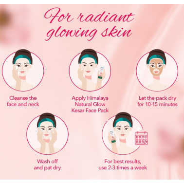 Himalaya Pack visage Kesar éclat naturel