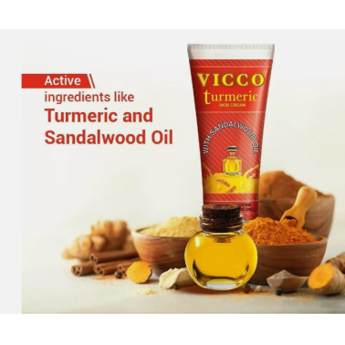 Vicco Curcuma Crème pour la peau 70 g