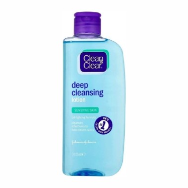 Clean & Clear Lotion Nettoyante en Profondeur Peaux Sensibles 200 ml