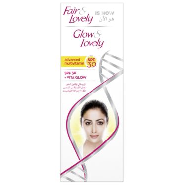 Glow & Lovely anciennement Fair & Lovely crème visage avec multivitamines avancées SPF 30 pour une peau éclatante 50 g
